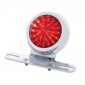 "1950s Pontiac Style" LED Fender Light - Red Lens | Motorcycle Products
