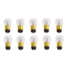 Stock 6V Tail Light Rear Brake Stop Turn Signal Lamps Bulbs Box Of 10 Octane Lighting