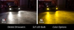 9006 SLF LED Bulb Yellow Pair Diode Dynamics