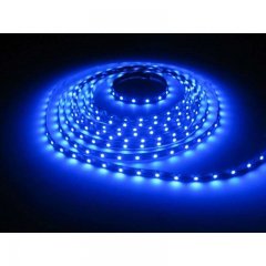 15" ft. blue LED roll strip 60 diodes per meter flexible automotive landscape...