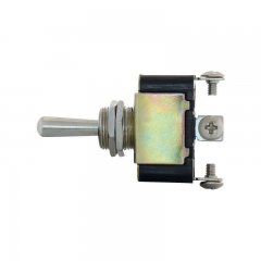 3 Pin, 10 Amp - 12 Volts D.C. On-Off Metal Toggle Switch w/ 3 Screw Terminals | Other Accessories