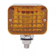 Medium Rectangular Auxiliary Light - Amber | Honda / Pedestal