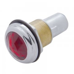 Incandescent 1 1/4" Round Utility Light - Red | Utility Lights
