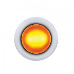 3 LED Dual Function Mini Diamond Light - Amber LED/Amber Lens | Clearance Marker Lights