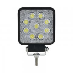 9 High Power 25 Watt LED Square Work Light - Competition Series | Auxiliary / Fog Lights