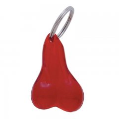 2 1/2" Small Ball Novelty Key Chain - Red | Key Chains