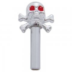 Chrome Skull Door Lock | Door Locks