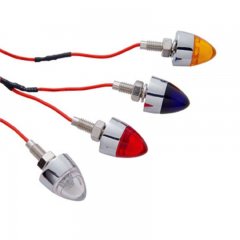 1 LED Bullet License Fastener - Red LED | License Plate Accessories
