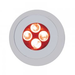 4 LED Fastener - Red | License Plate Accessories
