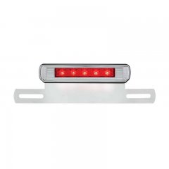 5 Red LED License Bracket - 3rd Brake Light | License Plate Accessories