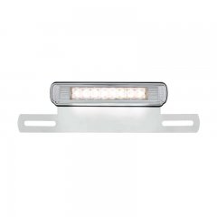 8 White LED License Bracket - Back-up Light | License Plate Accessories