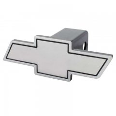 OCTANE LIGHTING Chevrolet Pick-Up Truck Billet Chevy Bowtie Logo 2" Trailer Hitch Receiver Cover