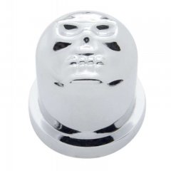 1/2" x 1" Skull Nut Cover - Push-On | Wheel Accessories