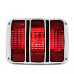 64 65 66 Ford Mustang Red Rear Tail Turn Signal Brake Light Lamp Lens Assembly