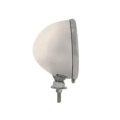 7" Stainless Steel Dietz Headlight Lamp Bucket Housing w/ Rim & Wiring Hot Rod