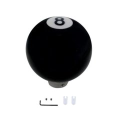 Black 8 Ball Gear Shift Knob Lever Handle Column Floor Shifter Hot Street Rod