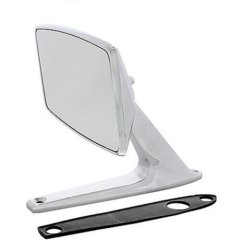 67 68 Ford Mustang Falcon Fairlane Chrome Outside Rear View Right or Left Mirror