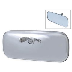 60-71 Chevy & GMC Pickup Truck Stainless Inside Interior Rear View Glass Mirror