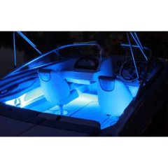 4Pc 12" Marine Party Ski Boat Boating Yacht 15 Blue LED Waterproof Light Strips
