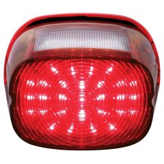 Harley Motorcycle 29 LED Red Stop Brake Tail Light / 4 LED White License Light