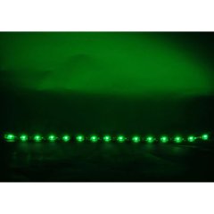 1- 12" Motorcycle Green LED Under Glow Body Frame Engine Motor Light Bulb Strip