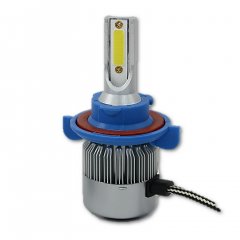 H13 9008 C6 LED COB 6000K 35W 12V 3800 Lumens Headlight Fog Lamp Light Bulb Each