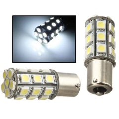 27 SMD White LED 12V Park Parking Back Up Tail Light Turn Signal Lamp Bulbs Octane Lighting