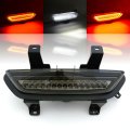 Rear Red LED DRL Backup 4th Brake Light Smoked Lens For 15-17 Ford Mustang Octane Lighting