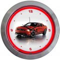 FORD MUSTANG BOSS 302 NEON CLOCK