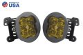 SS3 LED Fog Light Kit for 2020 Jeep Gladiator Overland/Rubicon Yellow SAE/DOT Fog Sport Diode Dynamics