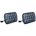 7X6" LED HID Light Bulbs Crystal Clear Sealed Beam Headlamp Headlight Pair