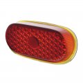 1940 Incandescent Tail Light Lens - Red | LED / Incandescent Replacement Lens