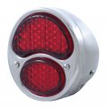 1928-31 Ford LED Tail Light - Red/Clear Lens - 12V | Complete LED Tail Lights