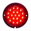 1933-36 Ford LED Tail Light - Retrofit - Red Lens | LED / Incandescent Replacement Lens