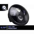 5-3/4" Motorcycle Black Projector Octane HID LED Light Bulb Headlight 4 Harley