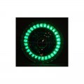 5-3/4 Halogen Motorcycle Green Led Halo Ring H4 Light Bulb Headlight For: Harley