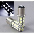 2 x 1157/2057 18 SMD Light Bulbs for Turn Signal/Stop Lights - White