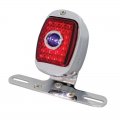 LED Motorcycle Rear Fender Tail Light - with Blue Dot 1940-53 Chevy Truck Style | Motorcycle Products