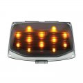 12 LED Harley Front Fender Tip Light - Amber LED/Smoke Lens | Motorcycle Products