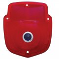 1953-56 Tail Light Lens - Red Plastic w/ Blue Dot | LED / Incandescent Replacement Lens