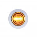 3 LED Dual Color Mini Clearance/Marker Light - Amber/Red | Clearance Marker Lights