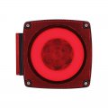 Square LED Combination GLO Light - Driver | Stop / Turn