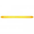 23 SMD LED 17 1/4" Turn Signal Light Bar with Reflector - Amber LED/Amber Lens | Stop / Turn