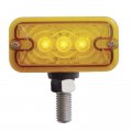 3 LED Double Face Light - Amber / Red LED/Amber / Red Lens | Honda / Pedestal