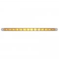 14 LED 12" Turn Signal Light Bar - Amber LED/Clear Lens | Turn Signal Lights