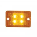 4 LED Rod Light Only - Small w/ Amber LED/Amber Lens | Honda / Pedestal