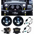 07-15 Jeep Wrangler LED Headlights and Fog Lights | Octane Lighting