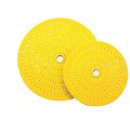 8" Yellow Treated Muslin Buff - 5/8" Arbor | Muslin Buff