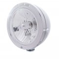 "BULLET" Classic Headlight - Crystal H4 Bulb w/ Incandescent Turn, Clear Lens | Headlight - Complete Kits