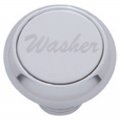 Small Deluxe Dash Knob w/ "Washer" Stainless Steel Plaque | Dash Knobs / Screws